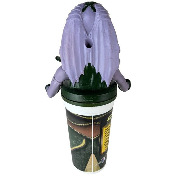 Star Wars Episode 1 Captain Tarpals Cup And Topper 1999 KFC Taco Bell Pizza Hut - Picture 4 of 12